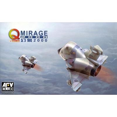Maquette avion : mirage 2000 avec déco france afv club