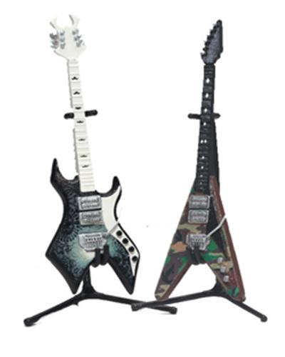 Guitar Hero 2009 Duets série 1 pack 2 guitares Widowmaker Paisly