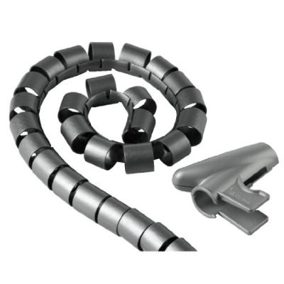 Hama Cache câble Easy Cover spiralé silver 2,50m