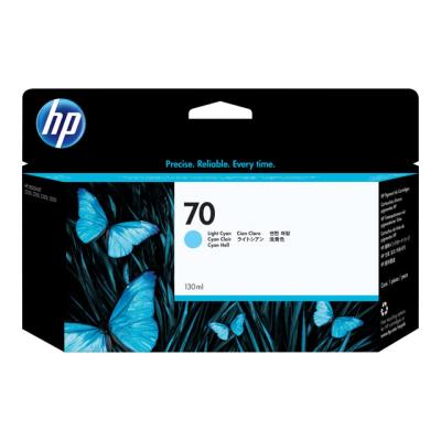 HP 70 - lichtcyaan - origineel - inktcartridge