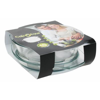Cocotte ronde 3 L avec couvercle Cuirofour
