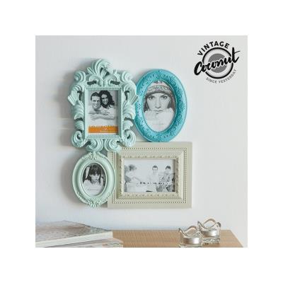 Cadre Photo Empire Vintage Coconut (4 photos)
