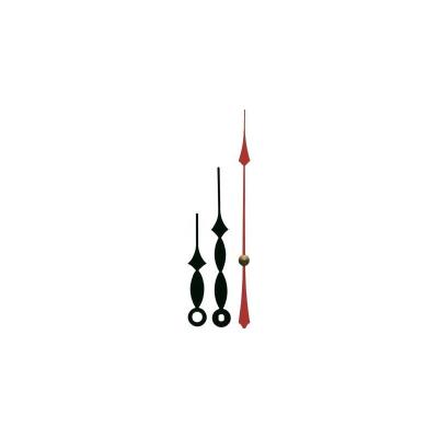 Lot d'aiguilles classic aluminium noir fente 60 x 85 x 115 m 197706