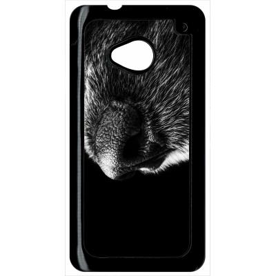 Coque HTC m7 truffe de chien