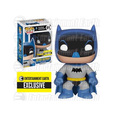 Figurine Batman - Retro Batman Exclusive Pop 10cm État correct - Funko reconditionné disponible sur Fnac
