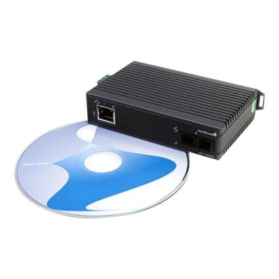 StarTech.com 10/100 Multi Mode Fiber Ethernet Industrial Media Converter SC 2 km - glasvezel mediaconverter - Ethernet, Fast Ethernet