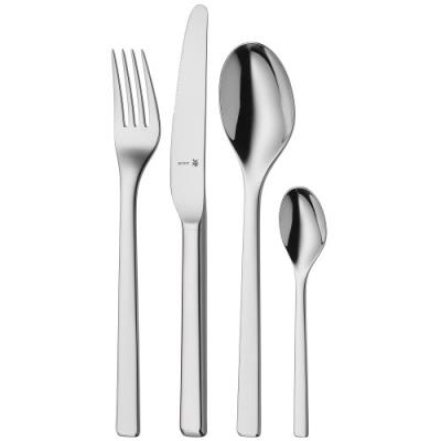 wmf 1181006343 stratic ménagère avec revêtement cromargan protect 24 pièces