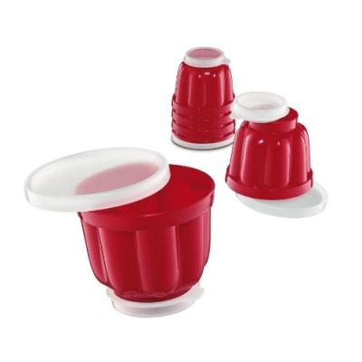 küchenprofi 0805901406 lot de 6 moules pour pudding taille s