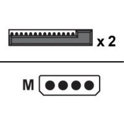 Supermicro CBL-0082 - netspanningsadapter