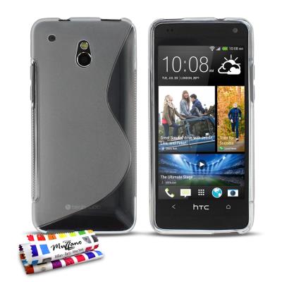 Coque Souple ORIGINALE Ultra Fine Transparent , Le S, Premium de MUZZANO pour HTC ONE MINI (M4)