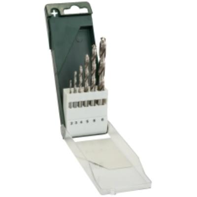 Bosch 2609255060 Set De 6 Forets à Métaux Rectifiés Hss-G Din 338