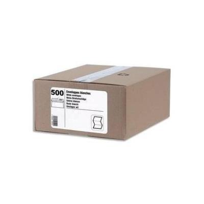 Gpv boîte de 500 enveloppes blanches auto-adhésives 80g format c5 162x229mm fenêtre 45x100 31148