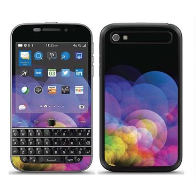 Skin stickers pour blackberry classic (sticker : cercles de lumieres)