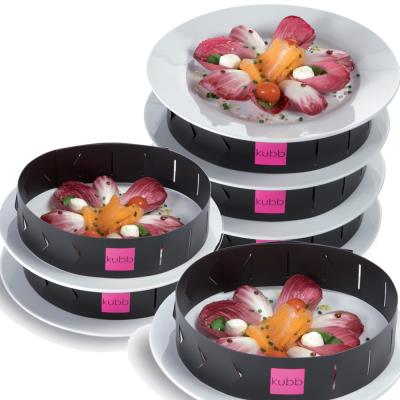 Kubb - bandes de superposition pour assiettes dressées