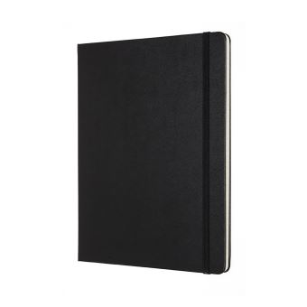 Carnet Pro Format XL Moleskine Couverture Rigide Noir