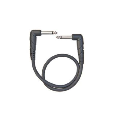 Planet Waves PW-CGTPRA-01 Câble adaptateur Connecteurs nickelés coudés 0,3m Import Royaume Uni