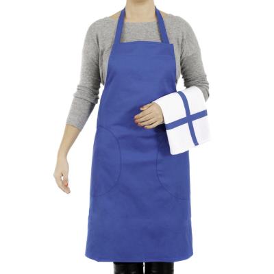 Ustensile de cuisine Tdtext SET TABLIER TORCHON BLEU