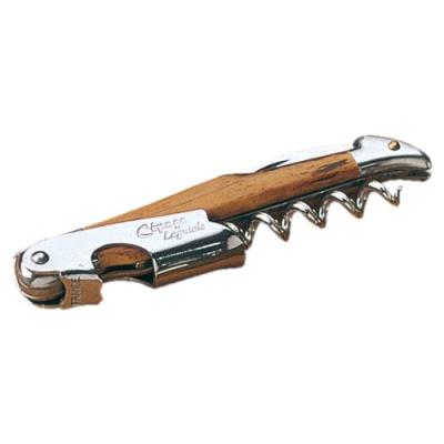 Laguiole jean dubost 01114 tire bouchon abs façon bois d'olivier