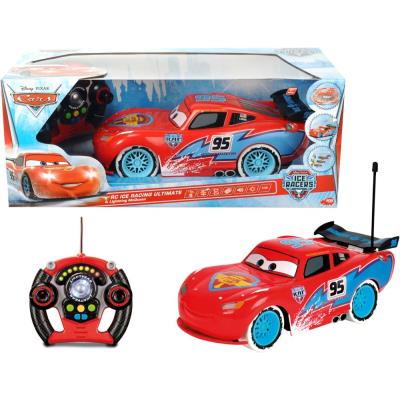 SIMBA Disney Cars Ice Racing RC Ultimate Lightning McQueen / Voiture de Course avec Télécommande, 1:12
