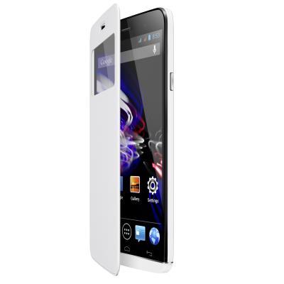 Wiko folio back cover high vision slide white 3700738103406
