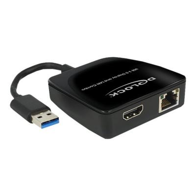 DeLOCK Adapter USB 3.0 > HDMI + Gigabit LAN - dockingstation