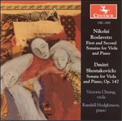 Roslavets & Shostakovich: Works for Viola & Piano