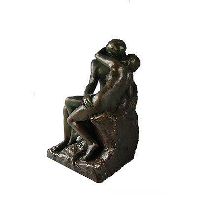 Parastone - Figurine Rodin - Le baiser - Bronze : 17 cm