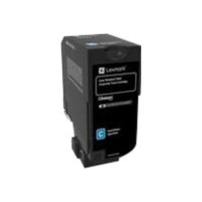 Lexmark - cyaan - origineel - tonercartridge - LCCP, LRP, Lexmark Corporate