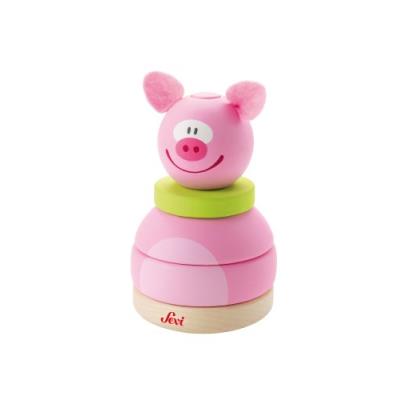 Sevi - 82398 - jeu de construction - empilable cochon