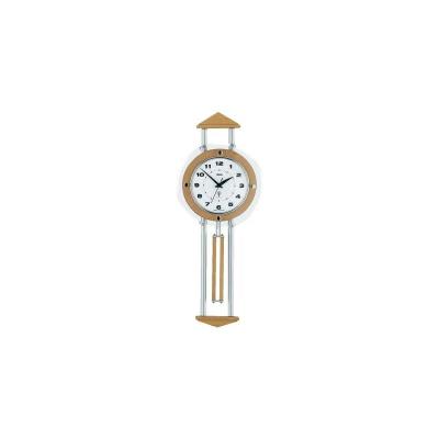 Pendule radio-pilotée mebus 605 cm x 245 cm alu bois 55007