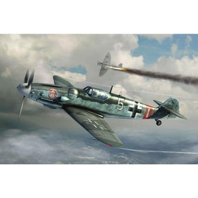 Maquette Avion Militaire : Messerschmitt BF-109G-6 Trumpeter
