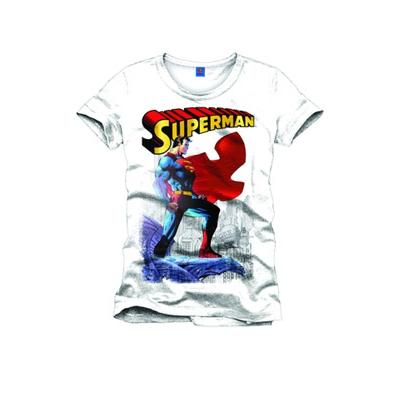 Superman - T-Shirt Daily Planet blanc (S)