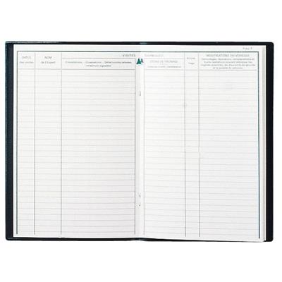 Carnet Exacompta Position de compte 16x19,5cm horizontal 40p
