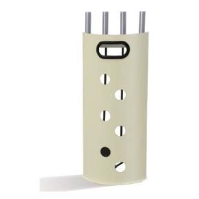 Serviteur rondo ivoire avec 4 accessoires