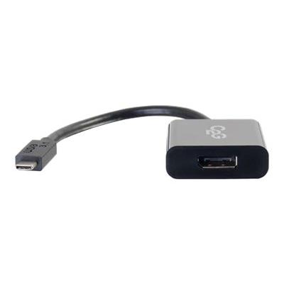 C2G USB-C to DisplayPort Adapter Converter externe video-adapter - zwart