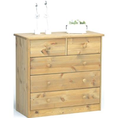 Steens mario / 17801230 commode pin massif huilé 73 x 78 x 35 cm