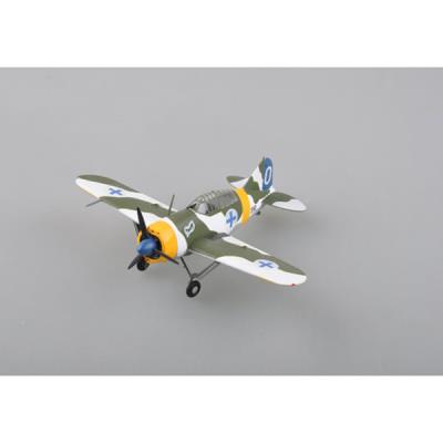 Maquette avion : brewster f2a-3 'buffalo' - vf-2 uss lexington cv-2 easy model
