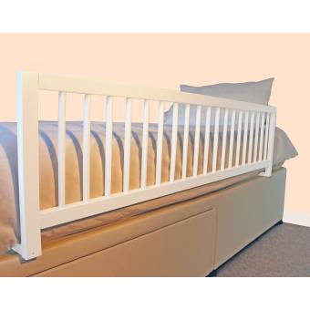 barriere de lit bois blanc