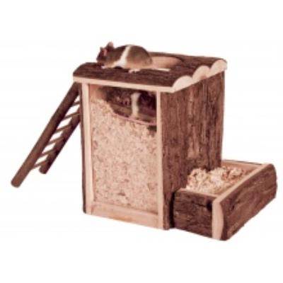 Natural Living Tour De Jeu Et Terrier, 20 × 20 × 16 Cm - Mon Animalerie