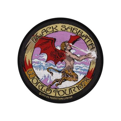 Black Sabbath Patch World Tour 1978