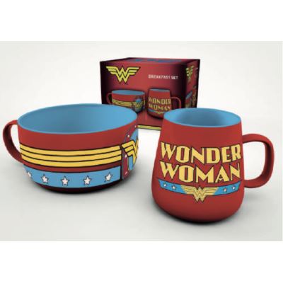 DC COMICS - Set Petit-Déjeuner - Wonder Woman