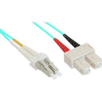 Lwl duplex kabel - lc sc 50 125µm - om3 - 35m inline® 88635o