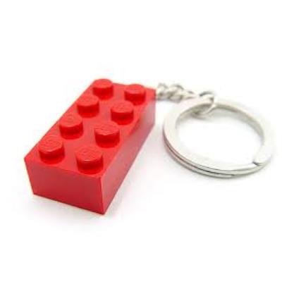 Lego 850154 Porte-clés Brique Rouge