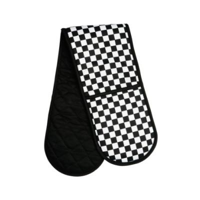 PREMIER HOUSEWARES GANT DE CUISINE DOUBLE 100 % COTON CARREAUX