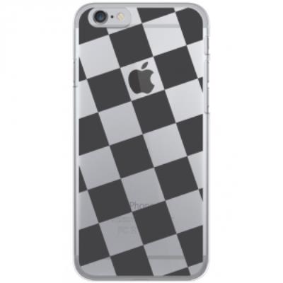 Moxie Coque rigide iPhone 6s motif cassette damier noir