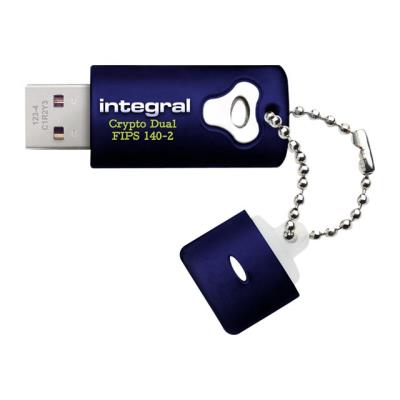 Integral Crypto Dual 140-2 - USB-flashstation - 16 GB