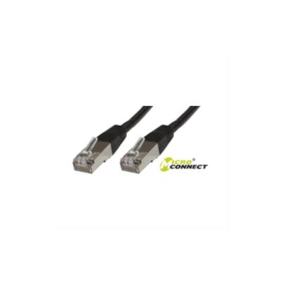 MicroConnect câble de réseau - 1 m - noir