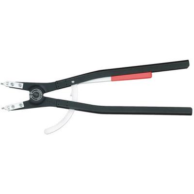 Pince pour grands circlips extérieurs, becs droits, Dimensions : A 5, Ø d'arbre 122-300 mm, Long. 560 mm