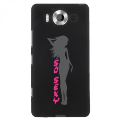 Coque souple pour Microsoft Lumia 950 avec impression Motifs So Sexy