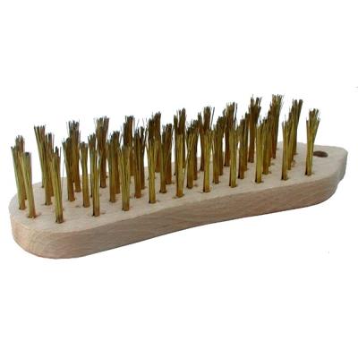 Outifrance - Brosse Violon (5 Rangs Fils Souple Acier Laitonné) - Image 3